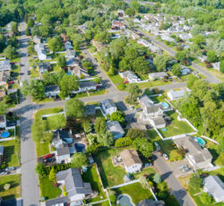 Aerial,view,of,the,residential,sayreville,town,area,of,beautiful